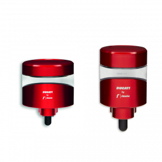 Bocaux alu rouges Rizoma Ducati Panigale