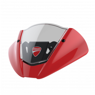 Bulle sport Ducati Monster rouge