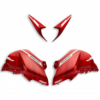 Kit carénages Ducati Monster GP rouge