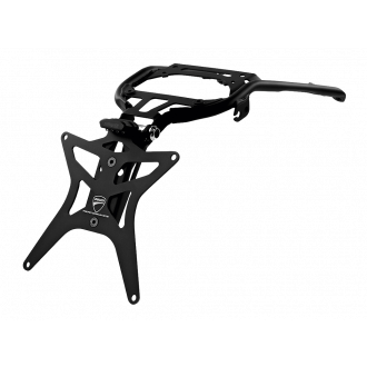 Support de plaque aluminium Ducati Scrambler