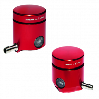 Bocaux alu rouge Ducati Rizoma Panigale V4 2025